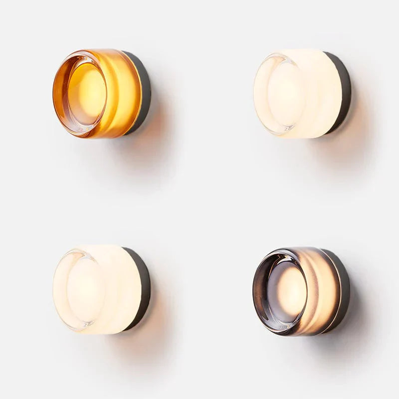 DD13 Glass Surface Mount Sconce