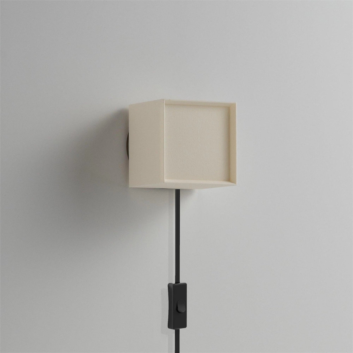FS120 Square Fabric Sconce