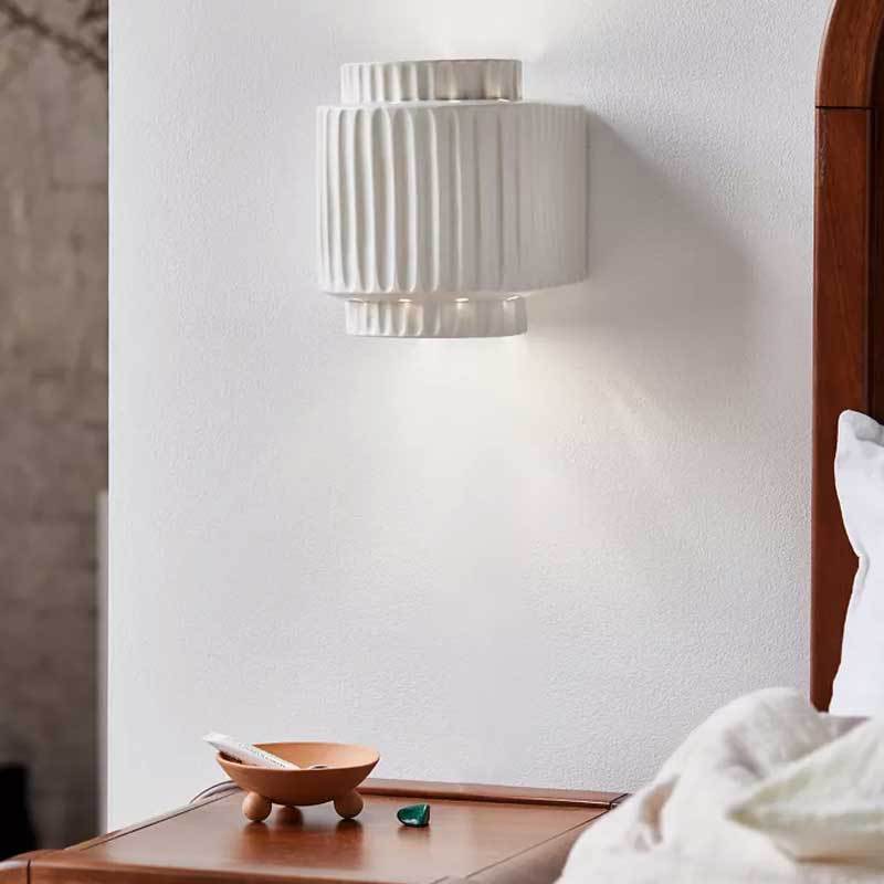 Genji Cream Cake Wabi-Sabi Sconce