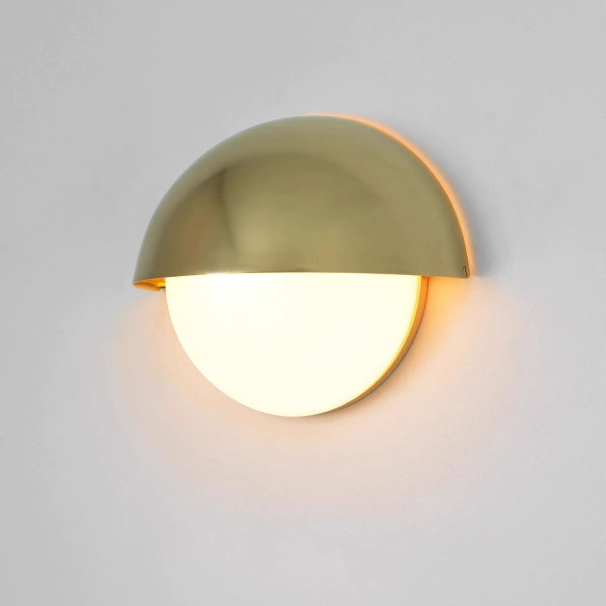 Knight Copper Glass Sconce