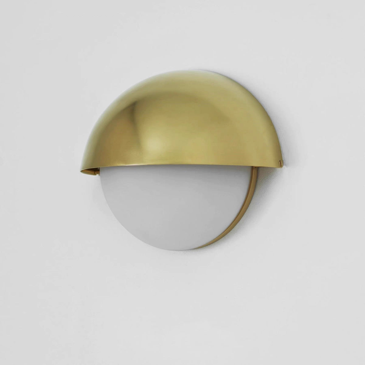 Knight Copper Glass Sconce