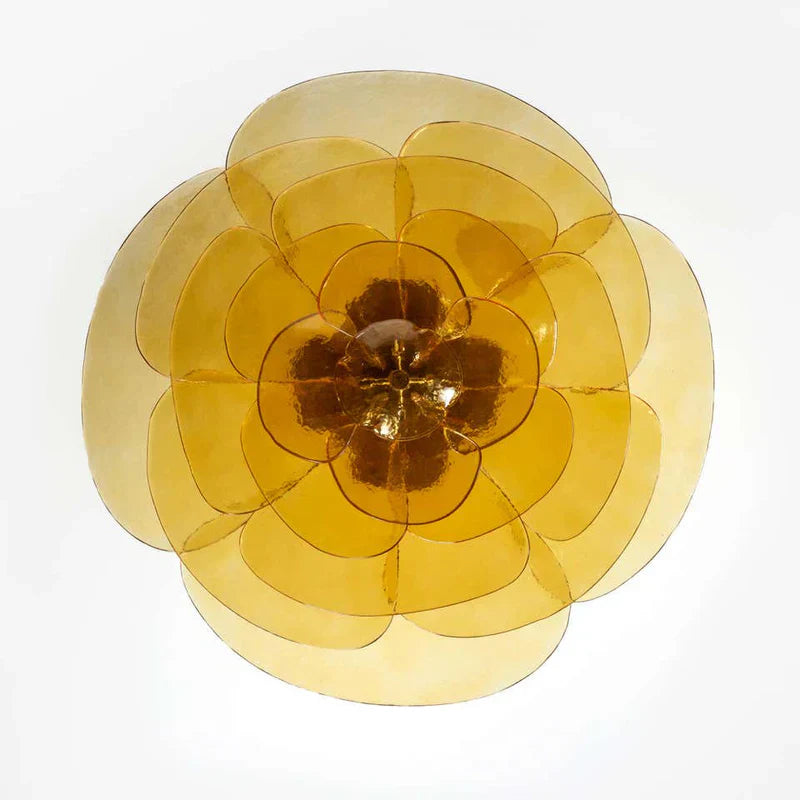 Lilypad Glass Chandelier