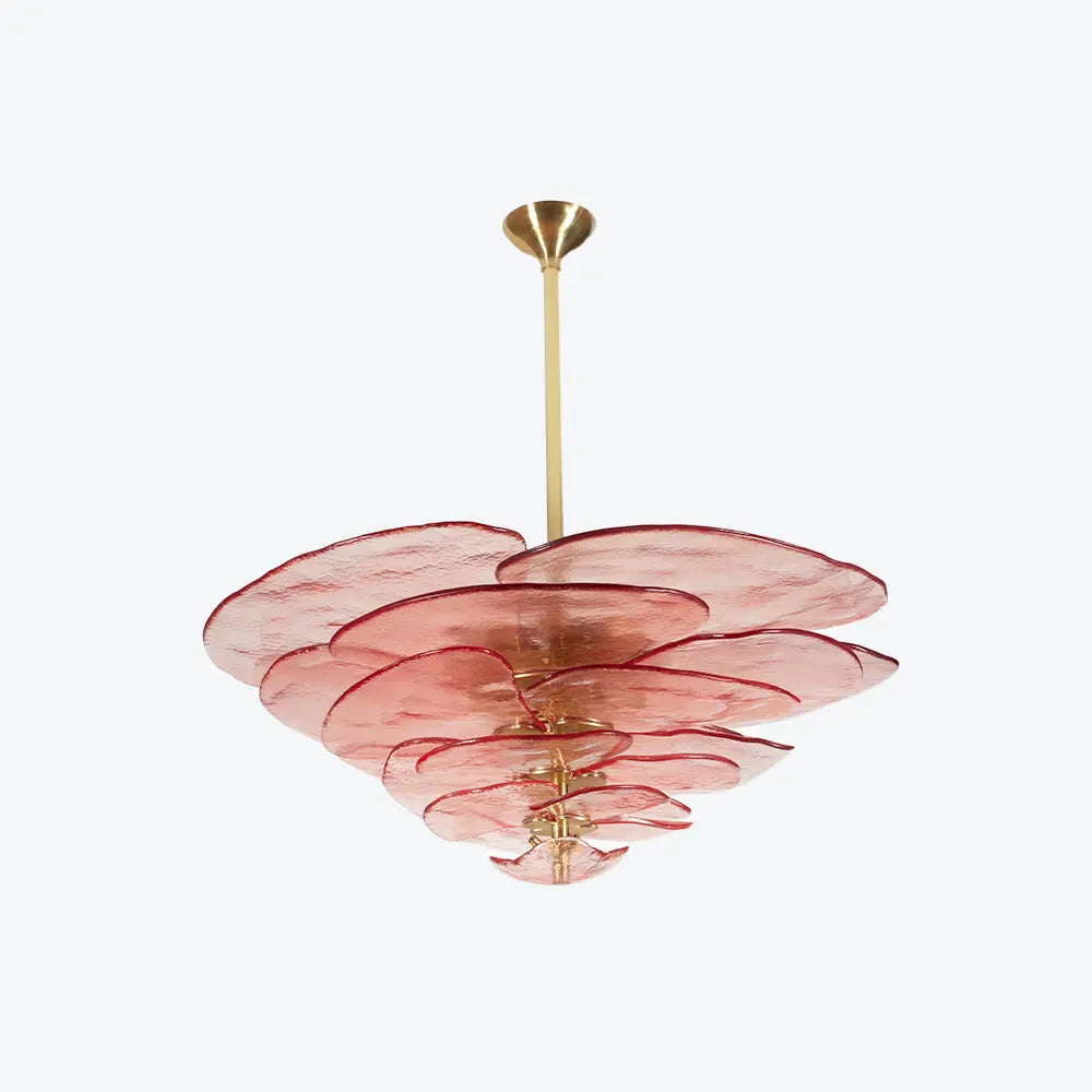 Lilypad Glass Chandelier