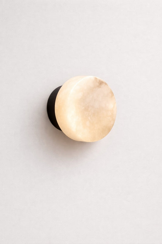 MD14 Spanish Alabaster Wall Sconce