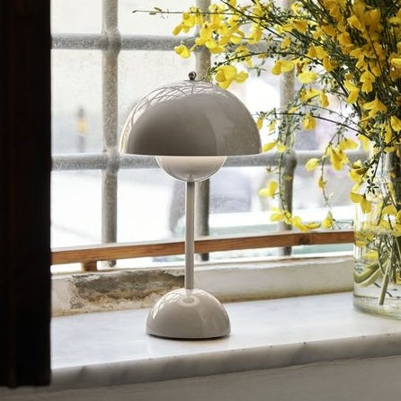 180mm Cordless Mushroom Table Lamp