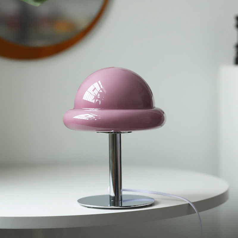 Mr Hat Mushroom Glass Lamp
