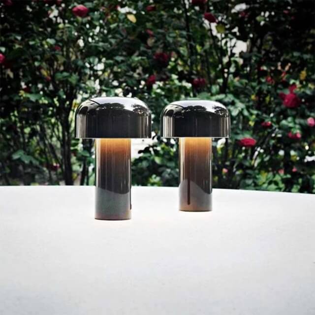 Bellhop Cordless Mushroom Table Lamp