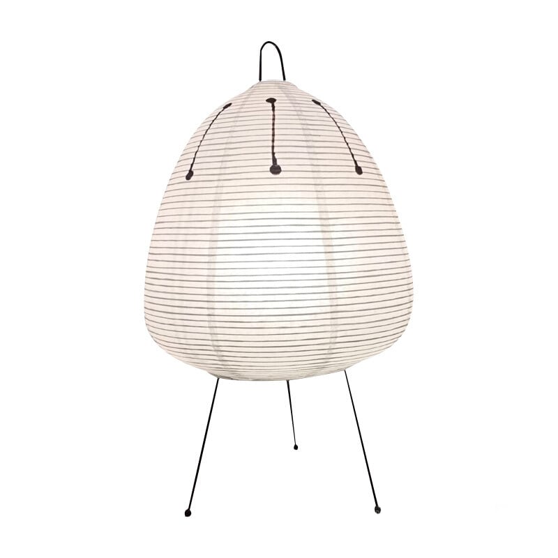 Akari Style Paper Table Lamp
