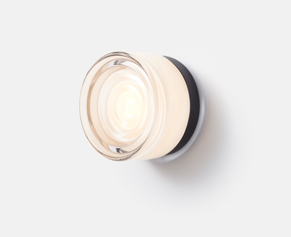 RD13 Glass Surface Mount Sconce