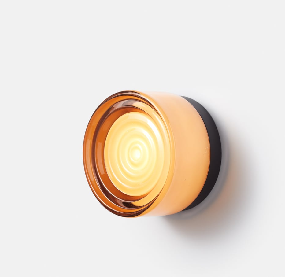 RD13 Glass Surface Mount Sconce