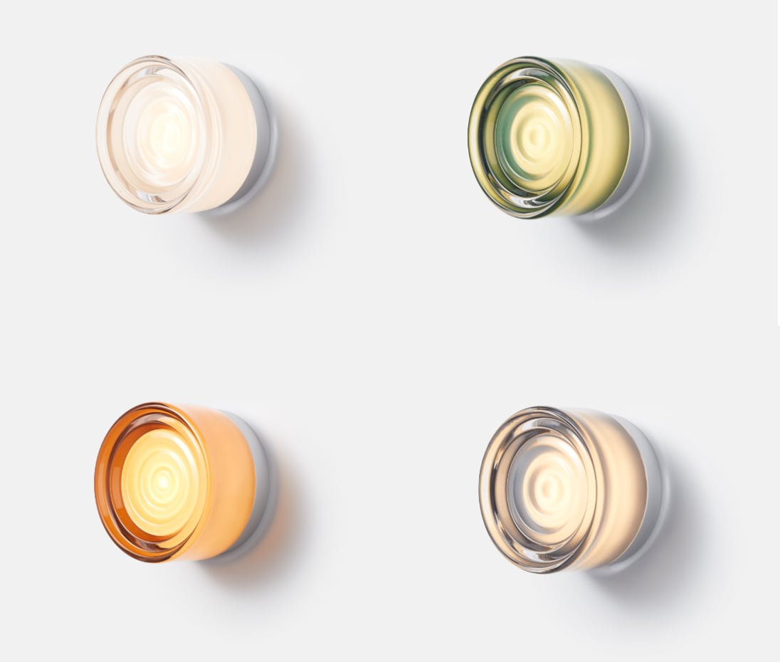 RD13 Glass Surface Mount Sconce