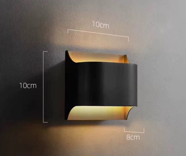 CS100 Square Copper Sconce