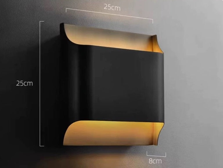CS100 Square Copper Sconce