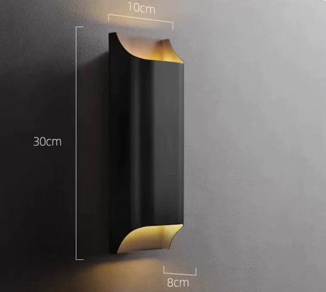CS100 Square Copper Sconce