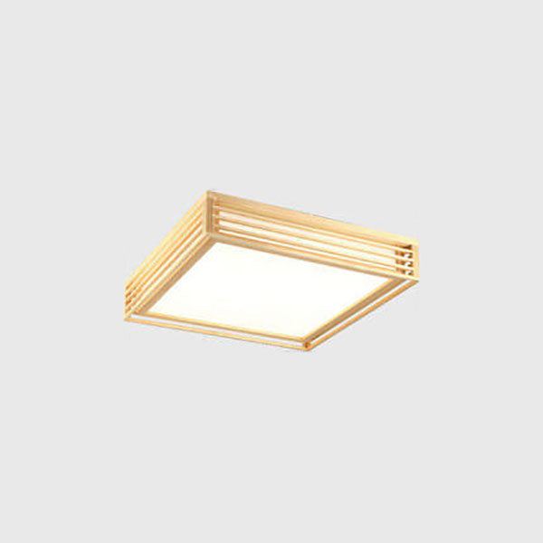 Solid Wood Tatami Flush Mount