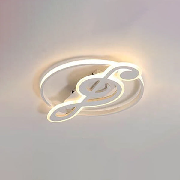 Music Notes LED Flush Mount