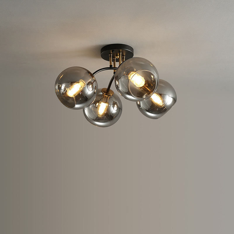 Magic Bean Iron & Glass Ceiling Light