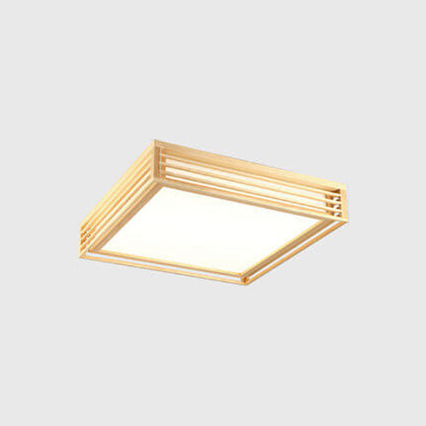 Solid Wood Tatami Flush Mount