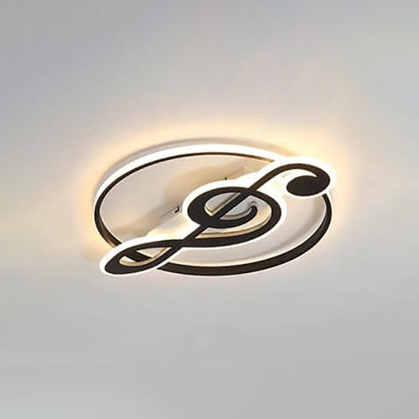 Music Notes LED Flush Mount