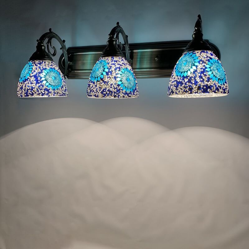 Tiffany Stained Glass Vanity Sconce