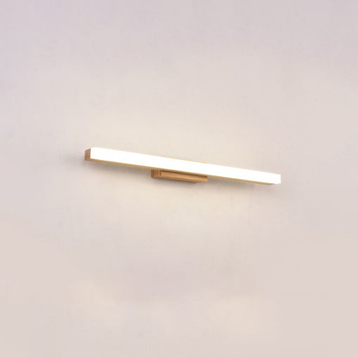 Wooden Strip Vanity Wall Sconce