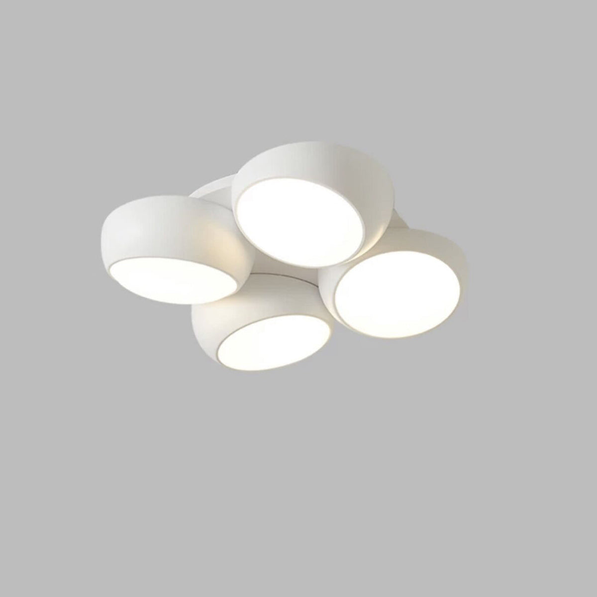 Minimalist Cluster Flush Mount Light