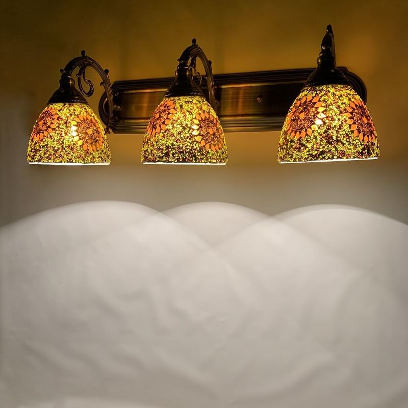 Tiffany Stained Glass Vanity Sconce
