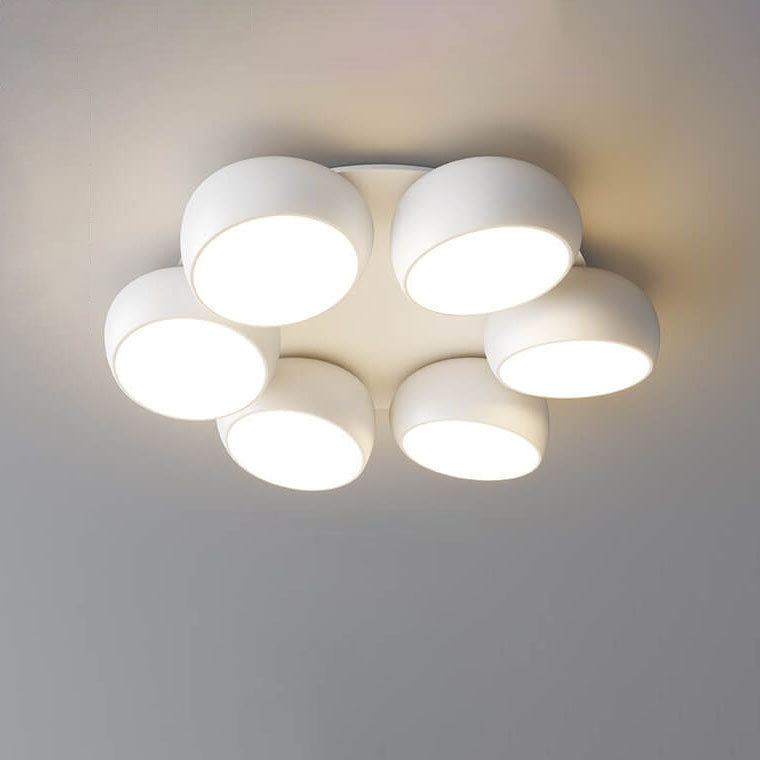 Scandinavian Iron & Plastic LED Light