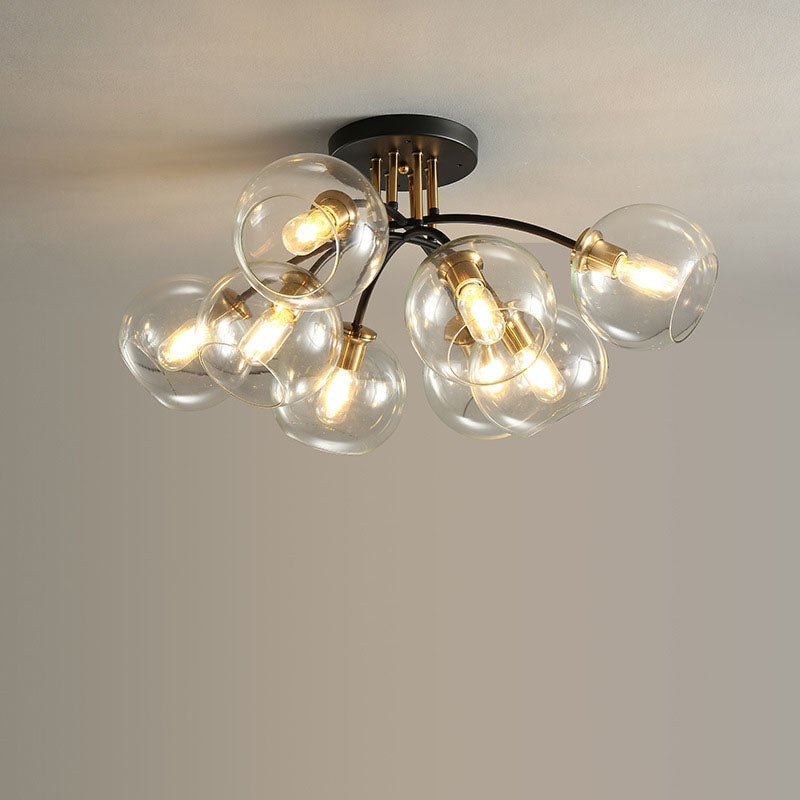 Magic Bean Iron & Glass Ceiling Light