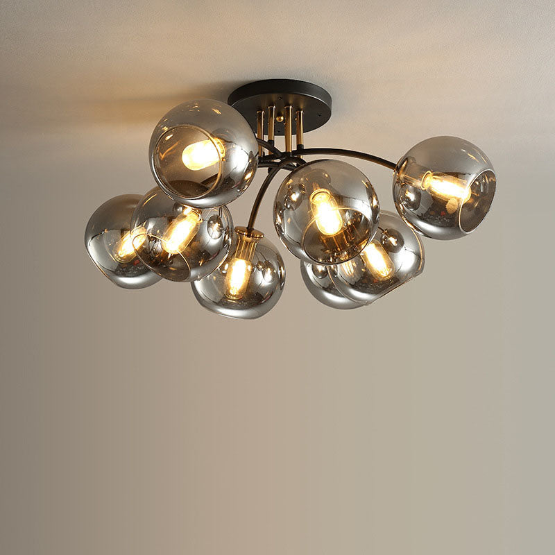 Magic Bean Iron & Glass Ceiling Light