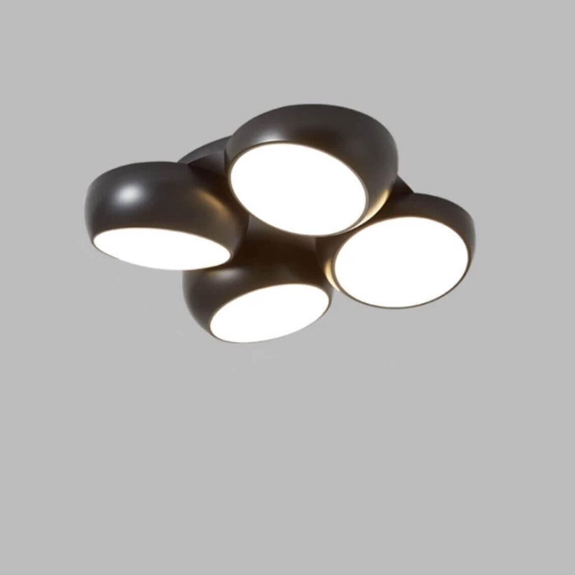 Scandinavian Iron & Plastic LED Light