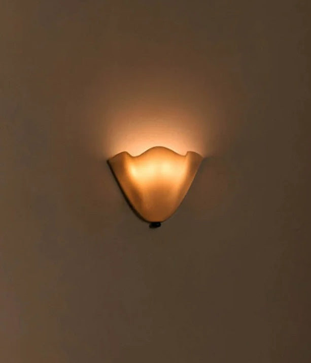 Vera Brass Glass Sconce
