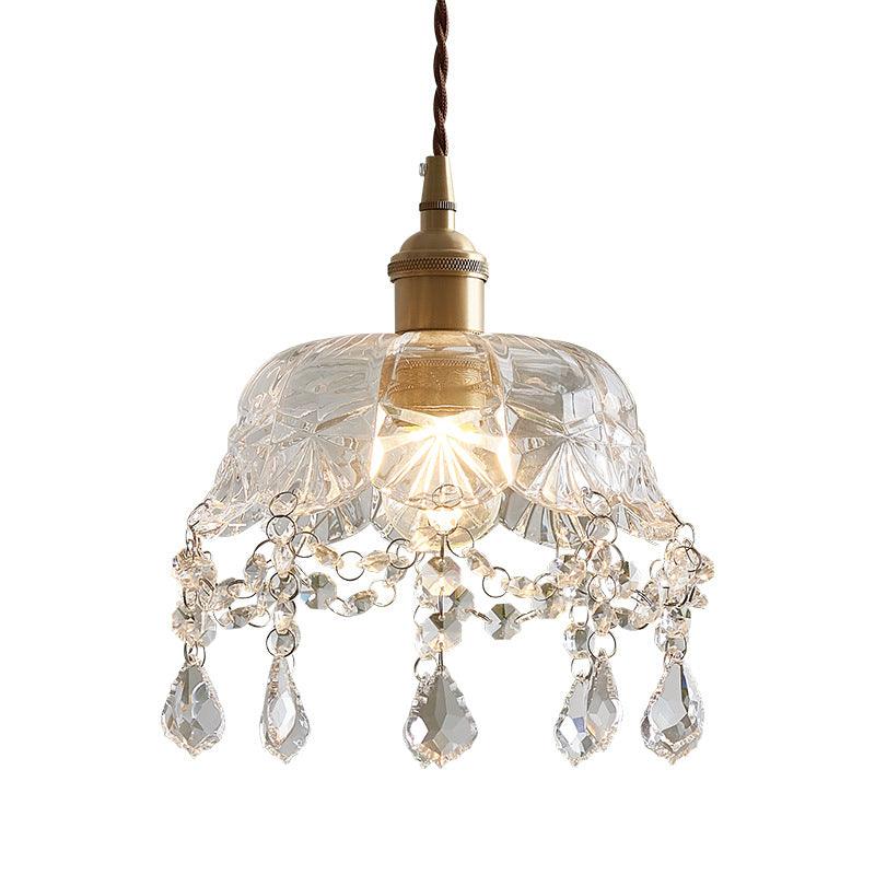 Sho Brass Crystal Pendant