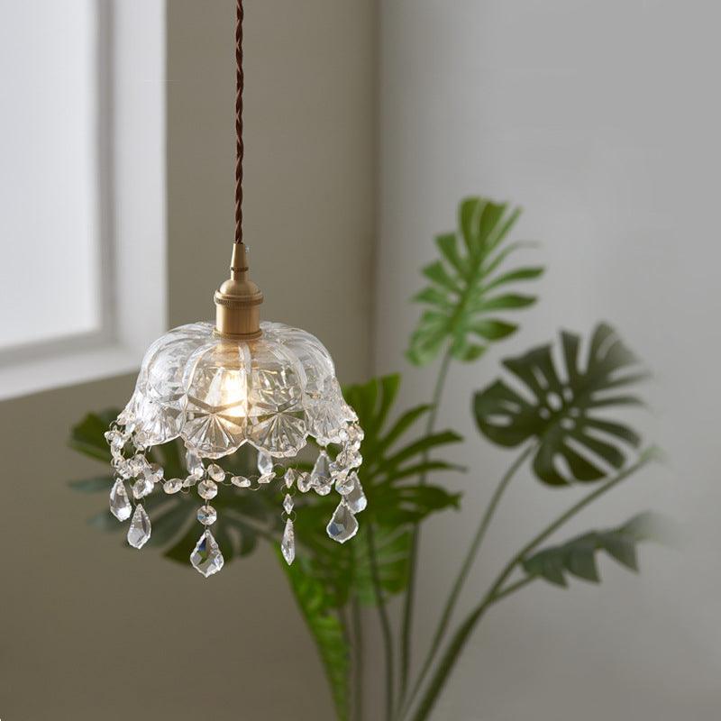 Sho Brass Crystal Pendant