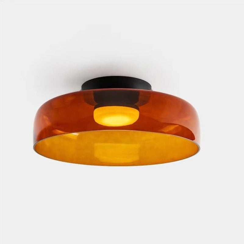 Glass Cake Layer Sconce