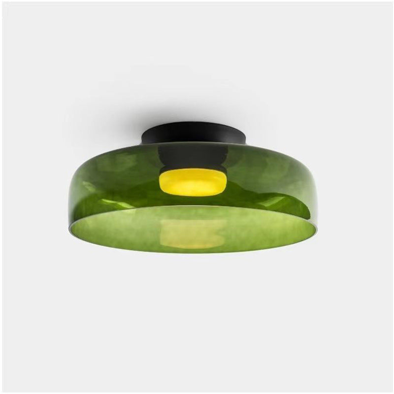 Glass Cake Layer Sconce