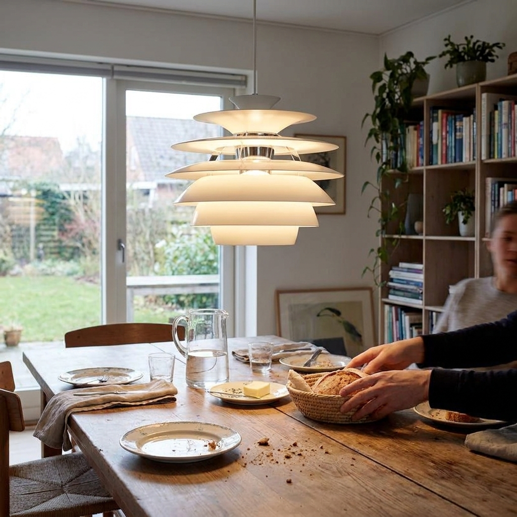 D40 Snowball Pendant Light lifestyle image