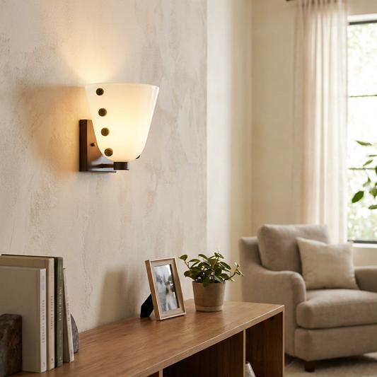W14 Gemma Glass Sconce lifestyle image