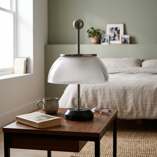 Hada Bauhaus Glass Table Lamp lifestyle image