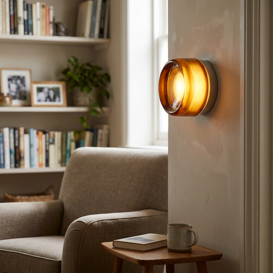 DD13 Glass Surface Mount Sconce lifestyle