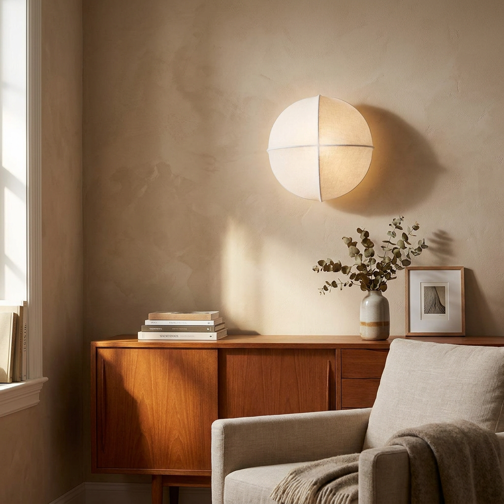 Cross Silk Sconce Wall Lamp lifestyle