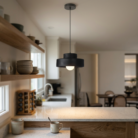 Etou Wabi-Sabi Style Resin Pendant lifestyle