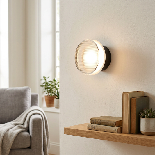 Crisp Wall Ceiling AD13 Acrylic Surface Mount Sconce - lifestyle