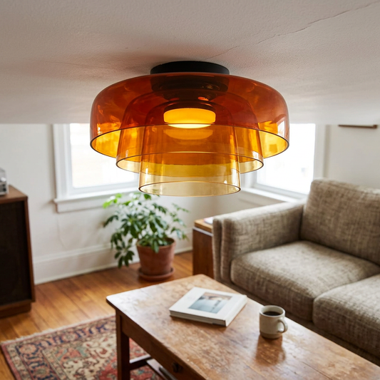 Glass Multi-layer Cake Sconce - lifestyle