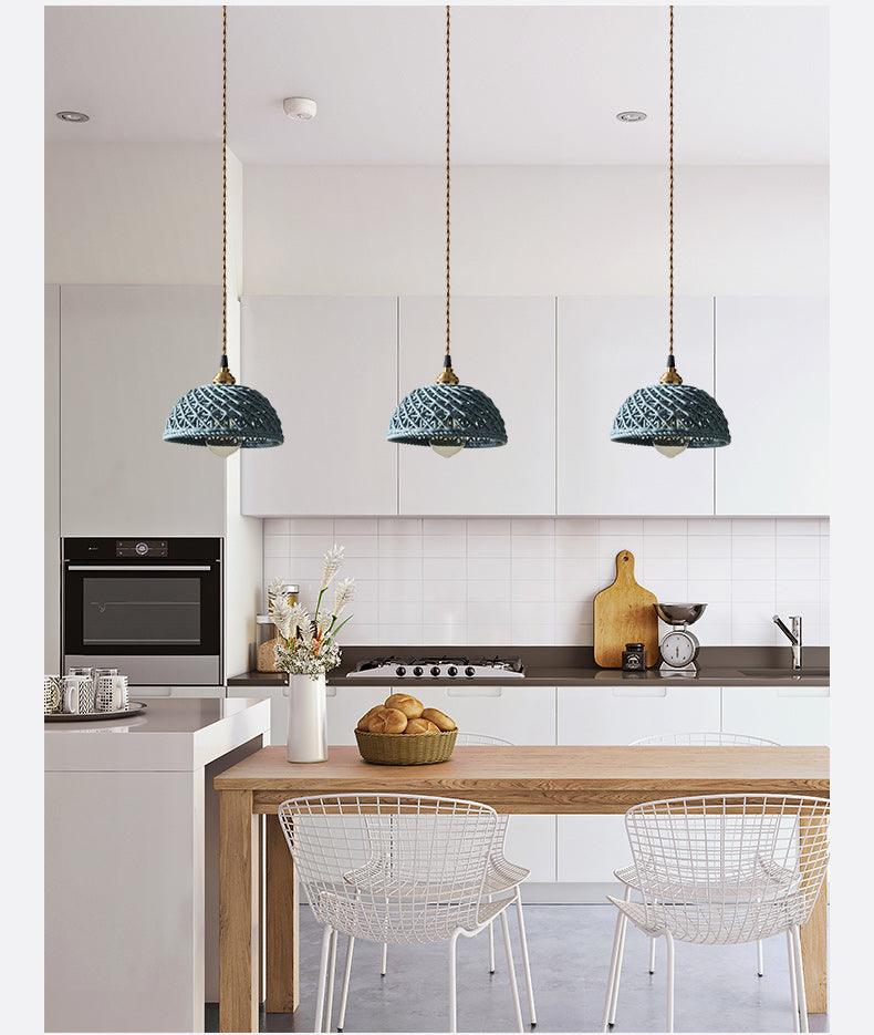 Yuko Ceramic Hollow Pendant