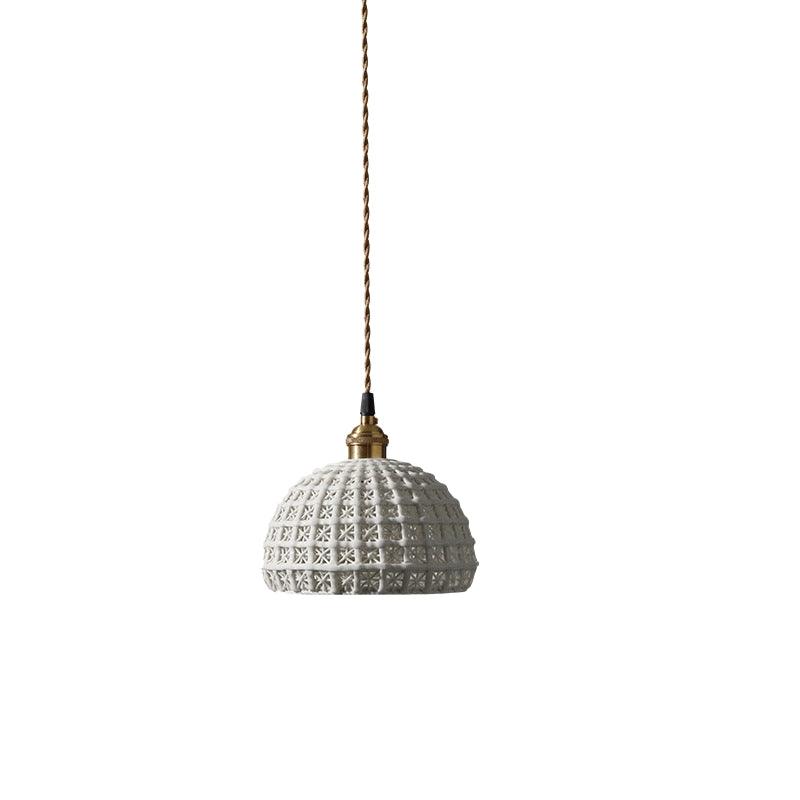 Yuko Ceramic Hollow Pendant