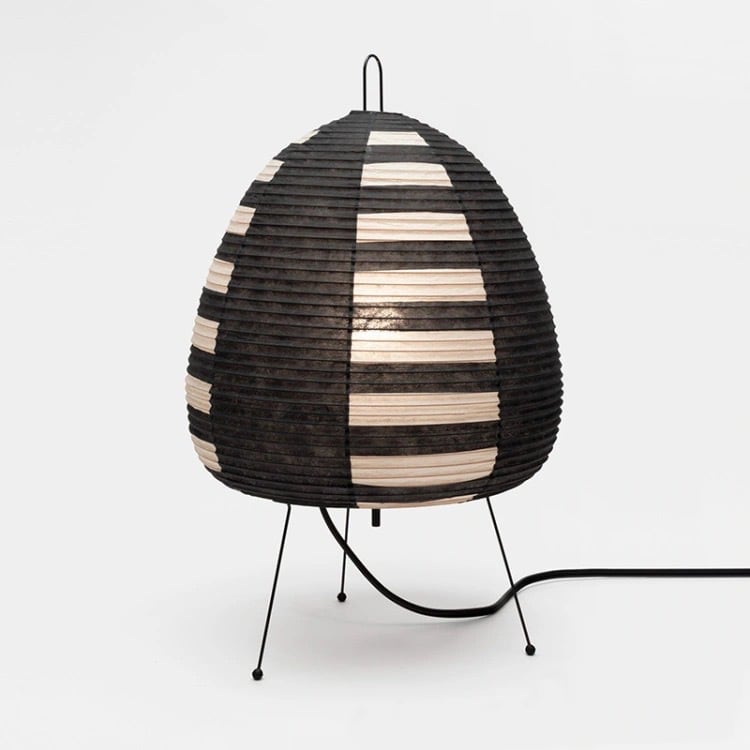 Akari Style Paper Table Lamp