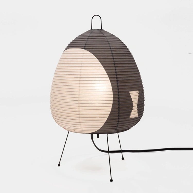Akari Style Paper Table Lamp