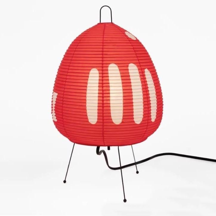 Akari Style Paper Table Lamp