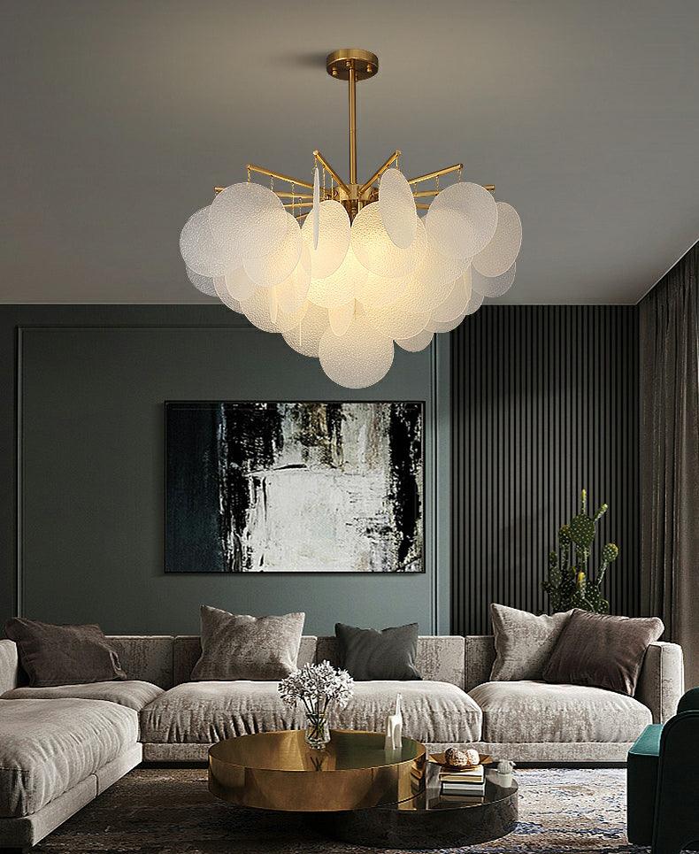 Glass Wind Chime Chandelier